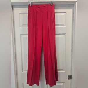 ATHLETA Keys Limitless Pant Wide Leg Flare | Red sz 4